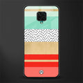 raspberry mint gelato glass case for redmi note 9 pro image