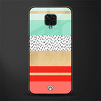 raspberry mint gelato glass case for redmi note 9 pro image