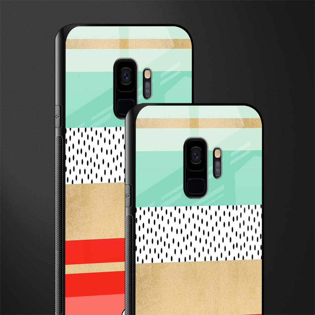raspberry mint gelato glass case for samsung galaxy s9 image-2