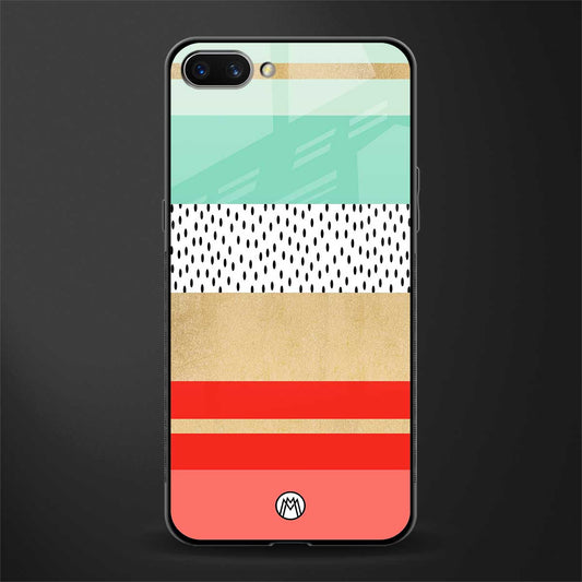 raspberry mint gelato glass case for realme c1 image