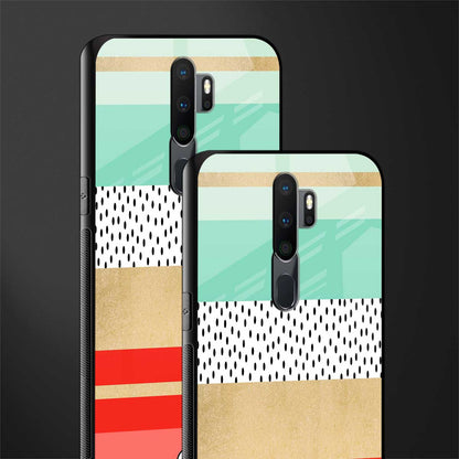 raspberry mint gelato glass case for oppo a5 2020 image-2