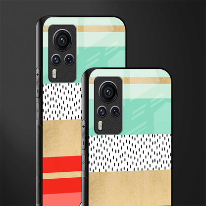 raspberry mint gelato glass case for vivo x60 pro image-2