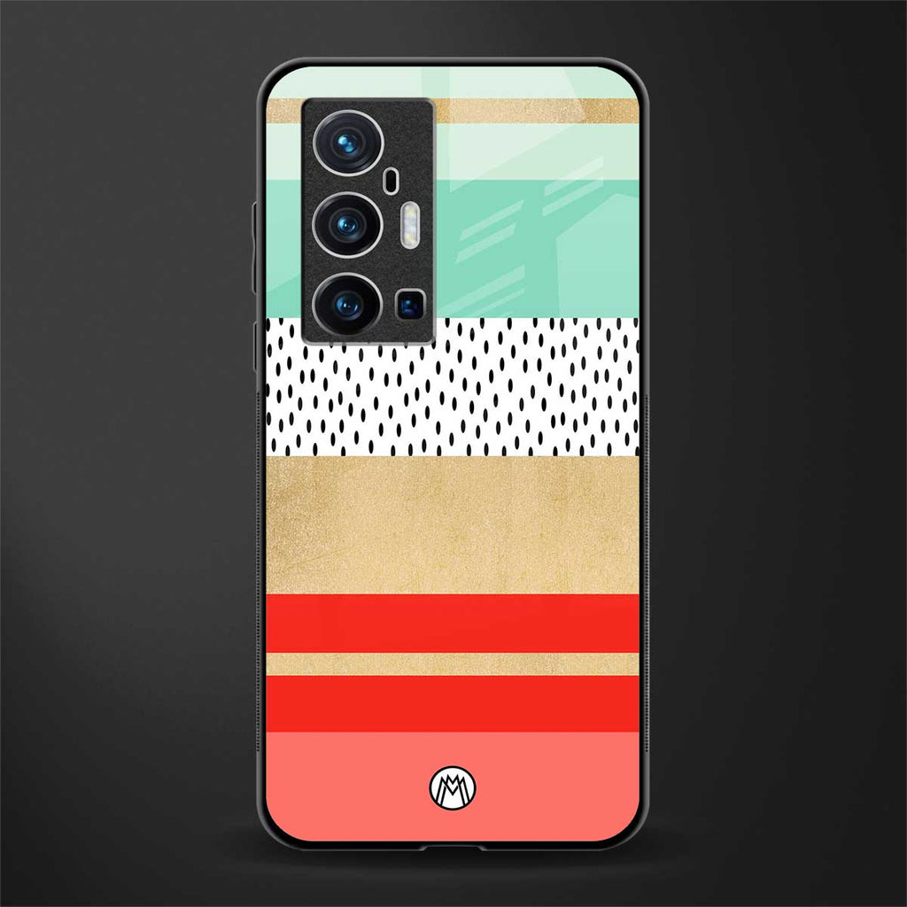 raspberry mint gelato glass case for vivo x70 pro plus image