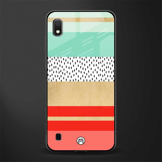 raspberry mint gelato glass case for samsung galaxy a10 image