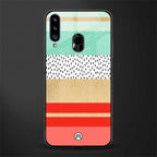 raspberry mint gelato glass case for samsung galaxy a20s image