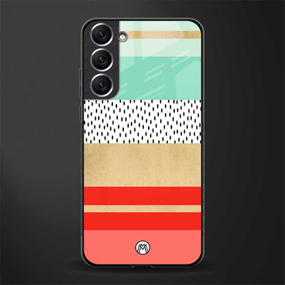 raspberry mint gelato glass case for samsung galaxy s21 plus image