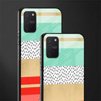 raspberry mint gelato glass case for samsung galaxy a91 image-2