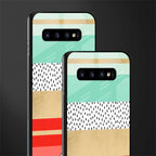 raspberry mint gelato glass case for samsung galaxy s10 image-2