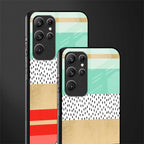 raspberry mint gelato glass case for samsung galaxy s22 ultra 5g image-2