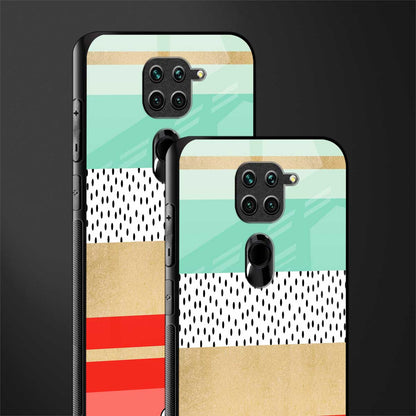 raspberry mint gelato glass case for redmi note 9 image-2
