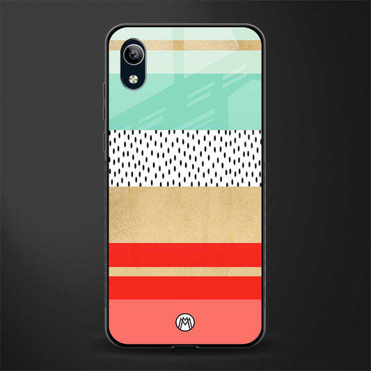 raspberry mint gelato glass case for vivo y90 image