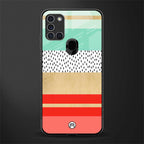 raspberry mint gelato glass case for samsung galaxy a21s image