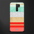 raspberry mint gelato glass case for redmi 9 prime image