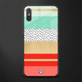 raspberry mint gelato glass case for redmi 9i image