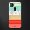 raspberry mint gelato glass case for poco c31 image