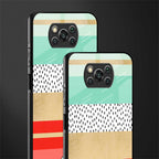 raspberry mint gelato glass case for poco x3 pro image-2