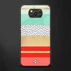 raspberry mint gelato glass case for poco x3 pro image