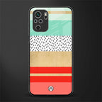 raspberry mint gelato glass case for redmi note 10 image