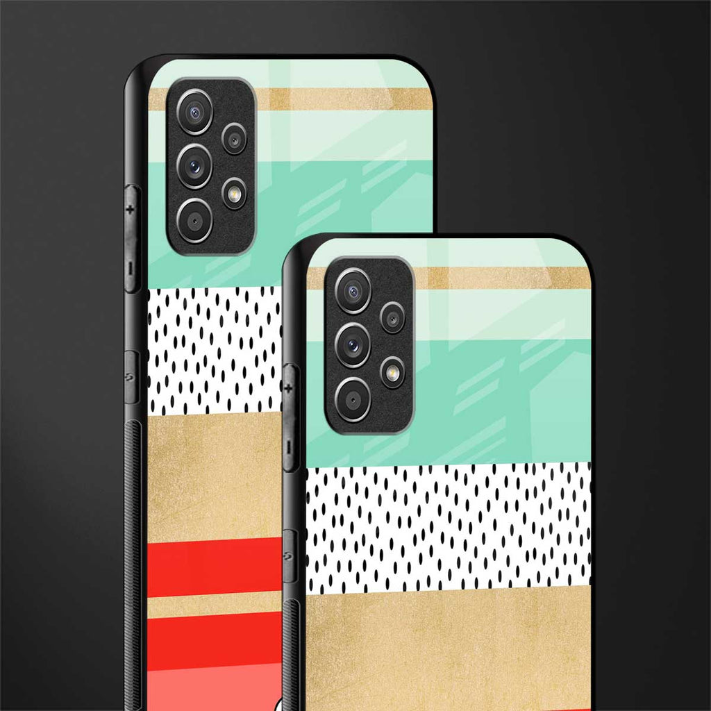 raspberry mint gelato glass case for samsung galaxy a32 4g image-2