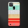 raspberry mint gelato glass case for realme c21 image