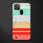 raspberry mint gelato glass case for realme c21 image