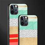 raspberry mint gelato glass case for iphone 12 pro max image-2