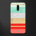 raspberry mint gelato glass case for oneplus 7 image