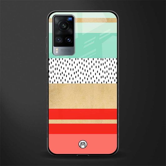 raspberry mint gelato glass case for vivo x60 image