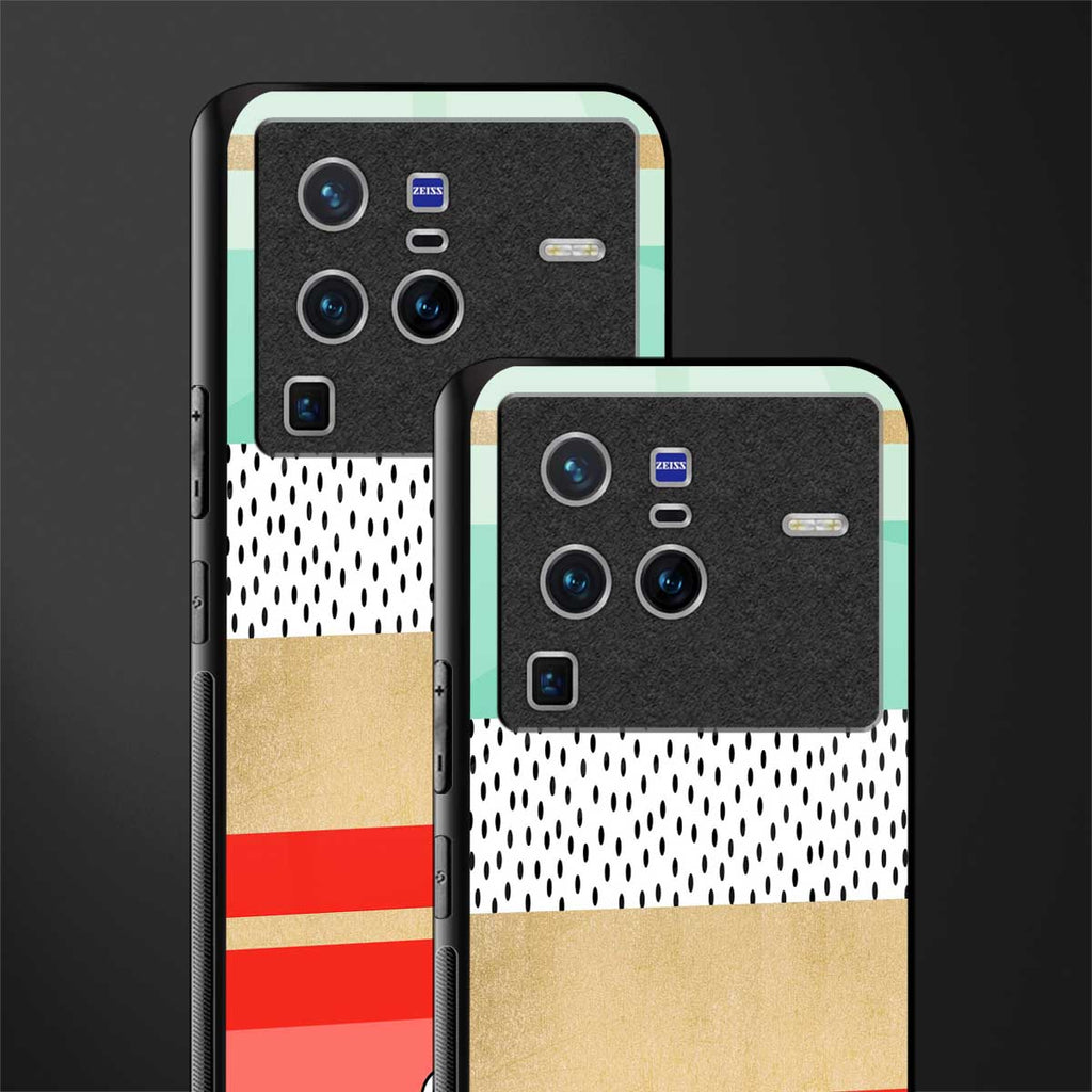 raspberry mint gelato glass case for vivo x80 pro 5g image-2
