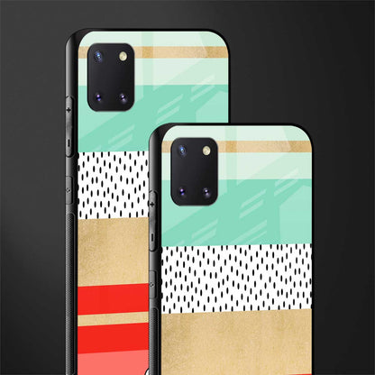 raspberry mint gelato glass case for samsung a81 image-2