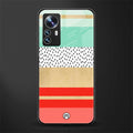 raspberry mint gelato back phone cover | glass case for xiaomi 12 pro
