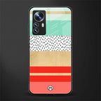 raspberry mint gelato back phone cover | glass case for xiaomi 12 pro
