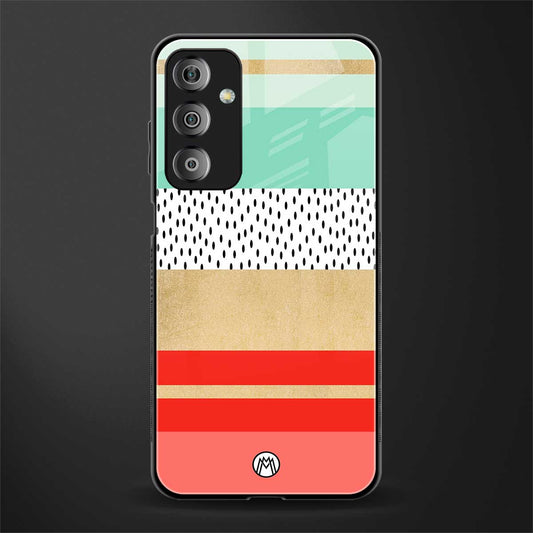 raspberry mint gelato back phone cover | glass case for samsung galaxy f23 5g
