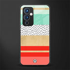 raspberry mint gelato back phone cover | glass case for oneplus 9