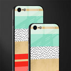 raspberry mint gelato glass case for iphone 8 image-2