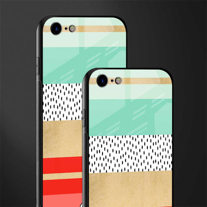 raspberry mint gelato glass case for iphone 8 image-2