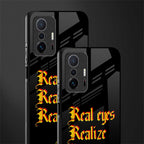 real eyes realize real lies quote glass case for mi 11t pro 5g image-2
