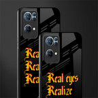 real eyes realize real lies quote glass case for oppo reno7 pro 5g image-2
