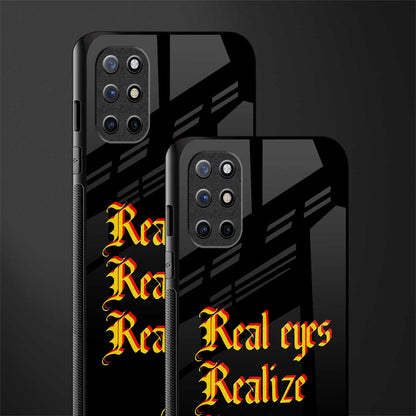 real eyes realize real lies quote glass case for oneplus 8t image-2