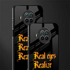 real eyes realize real lies quote glass case for mi 10i image-2