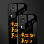 real eyes realize real lies quote glass case for vivo y53s image-2