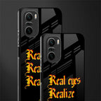 real eyes realize real lies quote glass case for mi 11x 5g image-2