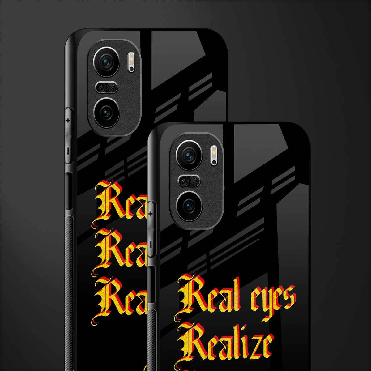 real eyes realize real lies quote glass case for mi 11x 5g image-2