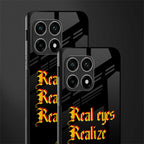 real eyes realize real lies quote glass case for oneplus 10 pro 5g image-2