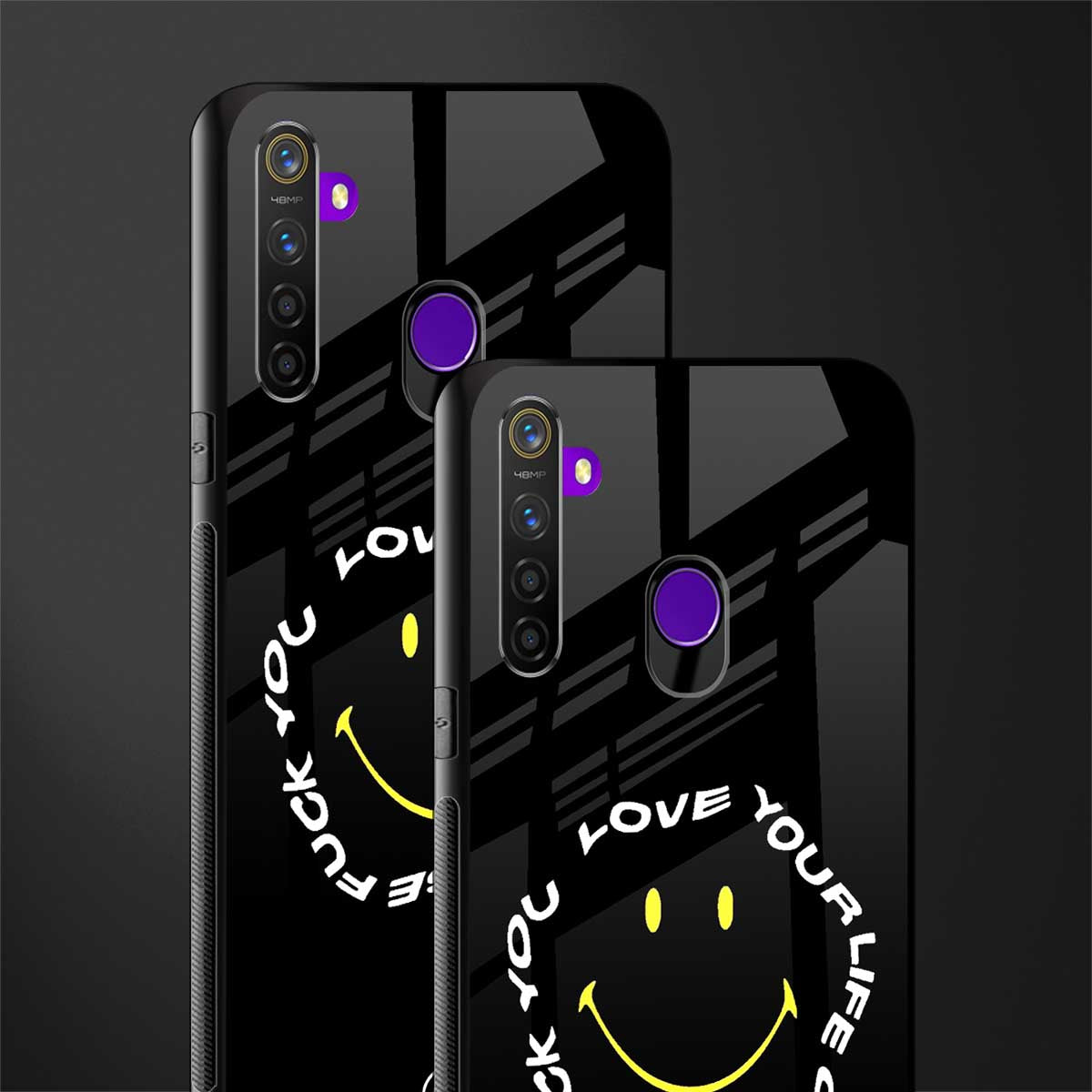 realisation glass case for realme 5 pro image-2