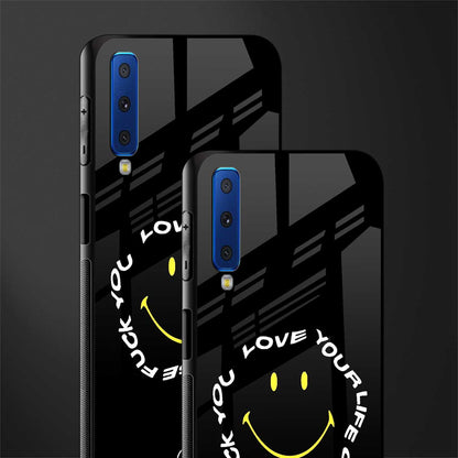 realisation glass case for samsung galaxy a7 2018 image-2