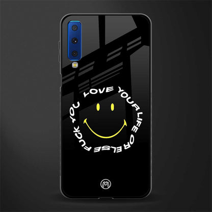 realisation glass case for samsung galaxy a7 2018 image