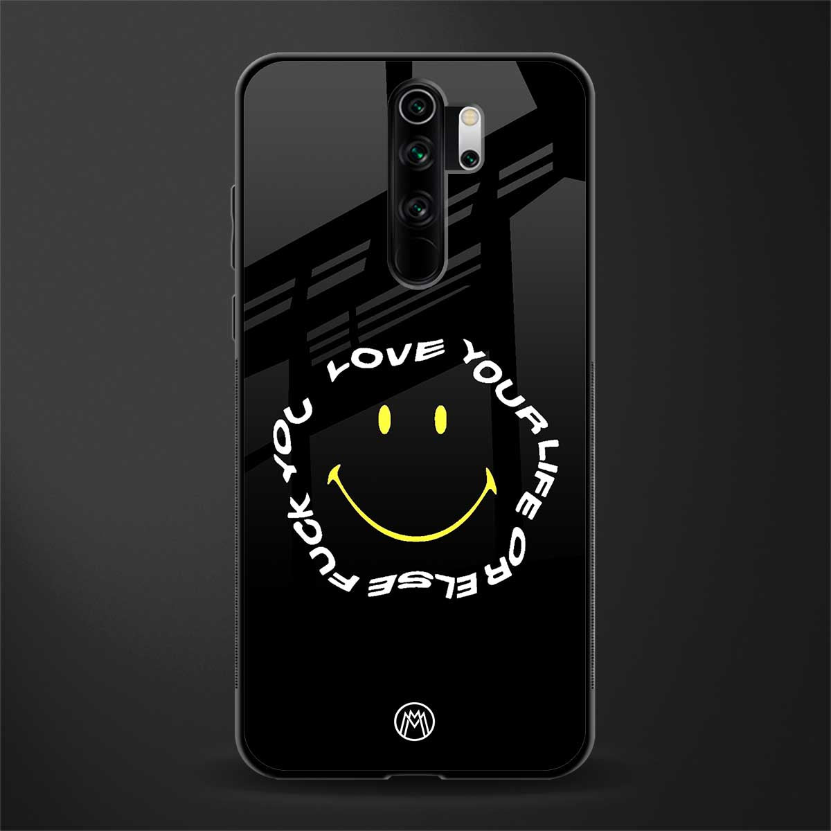realisation glass case for redmi note 8 pro image