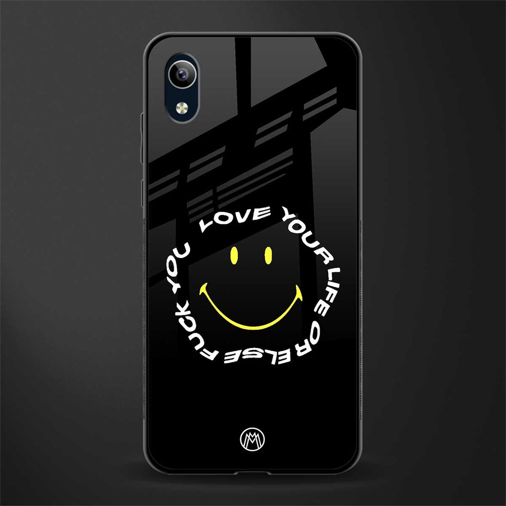 realisation glass case for vivo y1s without fingerprint image