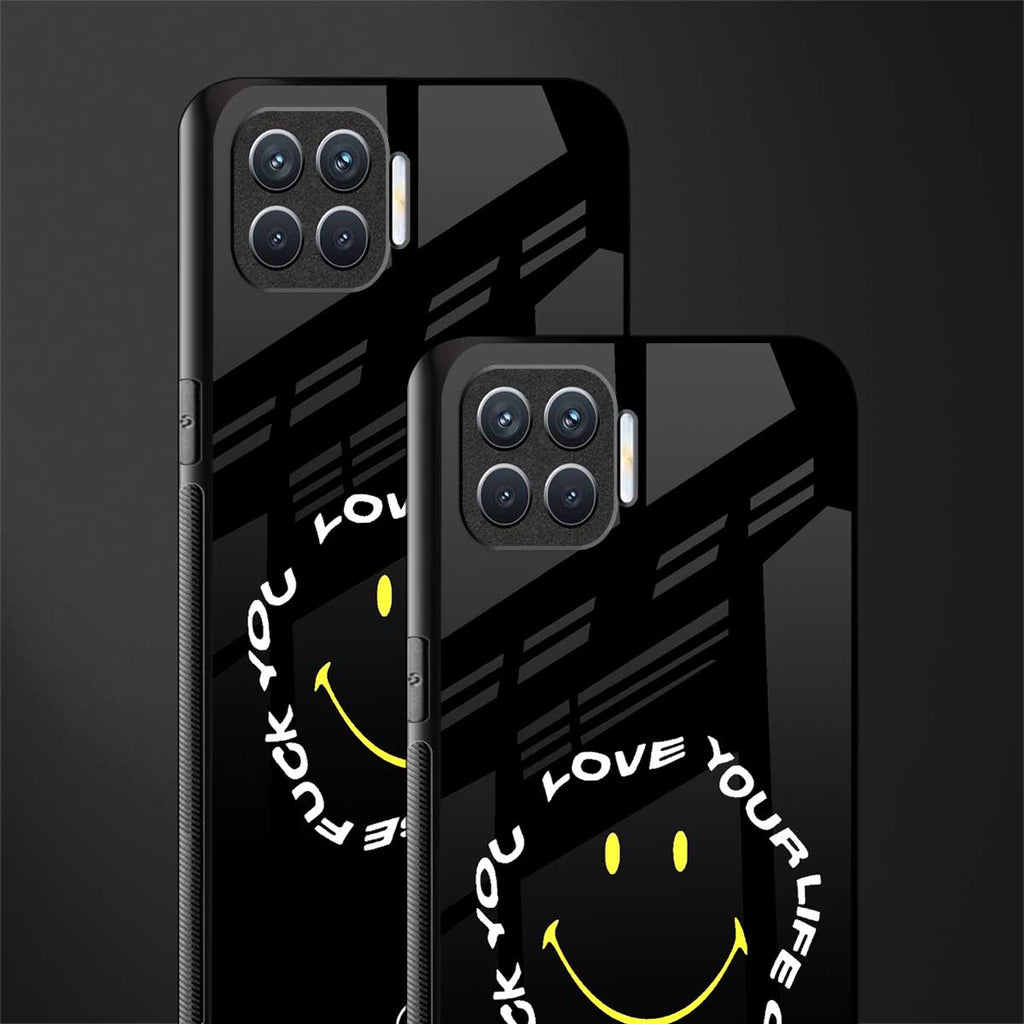 realisation glass case for oppo f17 image-2